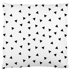 Geometric Pattern Large Flano Cushion Case (One Side)