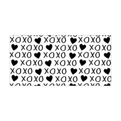 Xo Valentines Day Pattern Yoga Headband by Valentinaart