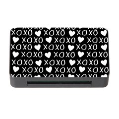 Xo Valentines Day Pattern Memory Card Reader With Cf by Valentinaart