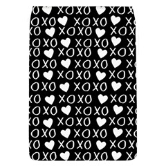 Xo Valentines Day Pattern Removable Flap Cover (l) by Valentinaart