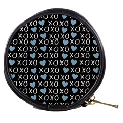 XO Valentines day pattern Mini Makeup Bag