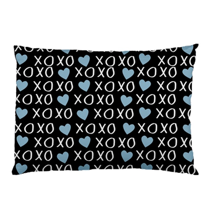 XO Valentines day pattern Pillow Case (Two Sides)