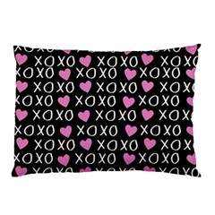 Xo Valentines Day Pattern Pillow Case (two Sides) by Valentinaart