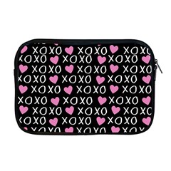 Xo Valentines Day Pattern Apple Macbook Pro 17  Zipper Case by Valentinaart