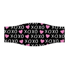 Xo Valentines Day Pattern Stretchable Headband by Valentinaart