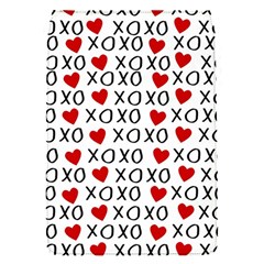 Xo Valentines Day Pattern Removable Flap Cover (s) by Valentinaart