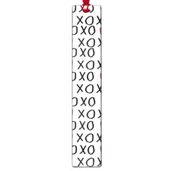 Xo Valentines Day Pattern Large Book Marks by Valentinaart