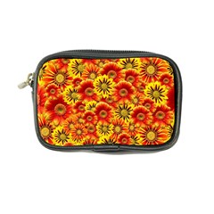 Brilliant Orange And Yellow Daisies Coin Purse by retrotoomoderndesigns