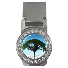 Tree And Blue Sky Money Clips (cz)  by LoolyElzayat