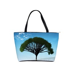 Tree And Blue Sky Classic Shoulder Handbag by LoolyElzayat