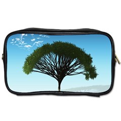 Tree And Blue Sky Toiletries Bag (one Side) by LoolyElzayat