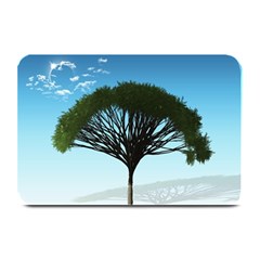 Tree And Blue Sky Table Mat by LoolyElzayat