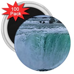 Niagara Falls 3  Magnets (100 Pack) by Riverwoman