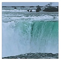 Niagara Falls Large Satin Scarf (square) by Riverwoman