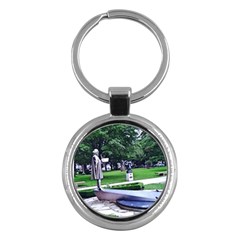 Shakespeare Garden Stratford Key Chains (round)  by Riverwoman