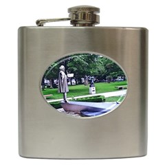 Shakespeare Garden Stratford Hip Flask (6 Oz) by Riverwoman