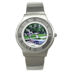 Shakespeare Garden Stratford Stainless Steel Watch by Riverwoman