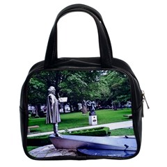 Shakespeare Garden Stratford Classic Handbag (two Sides) by Riverwoman