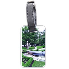 Shakespeare Garden Stratford Luggage Tags (one Side)  by Riverwoman