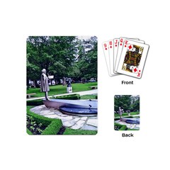 Shakespeare Garden Stratford Playing Cards (mini) by Riverwoman