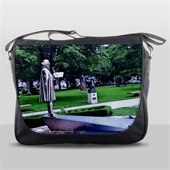 Shakespeare Garden Stratford Messenger Bag by Riverwoman