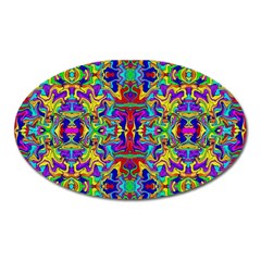 Ml 84 Oval Magnet by ArtworkByPatrick