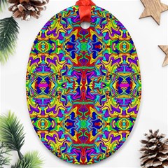 Ml 84 Oval Ornament (two Sides) by ArtworkByPatrick