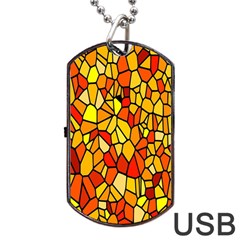 Ml-88 Dog Tag Usb Flash (two Sides) by ArtworkByPatrick