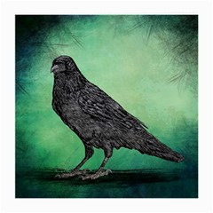 Raven - In Green - Medium Glasses Cloth (2-side) by WensdaiAmbrose