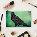 Raven - In Green - Cosmetic Bag (Medium) Front