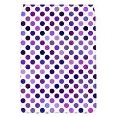 Shades Of Purple Polka Dots Removable Flap Cover (s) by retrotoomoderndesigns