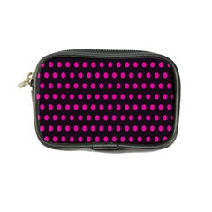 Pink Black Polka Dots Coin Purse