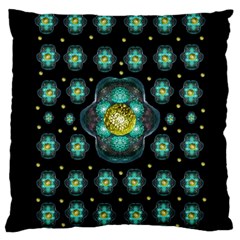 Light And Love Flowers Decorative Large Cushion Case (one Side) by pepitasart