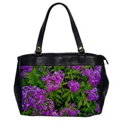 Stratford Garden Phlox Oversize Office Handbag by Riverwoman