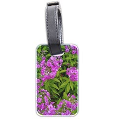 Stratford Garden Phlox Luggage Tags (two Sides) by Riverwoman