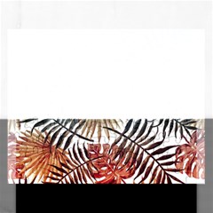 Gradient tropical leaves Rectangular Jigsaw Puzzl