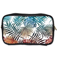 Gradient tropical leaves Toiletries Bag (Two Sides)