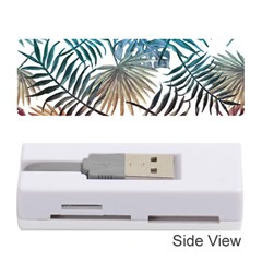 Gradient tropical leaves Memory Card Reader (Stick)