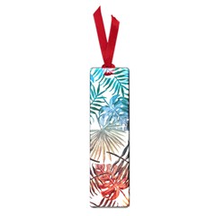 Gradient tropical leaves Small Book Marks