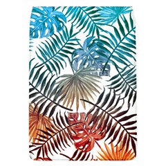 Gradient tropical leaves Removable Flap Cover (L)