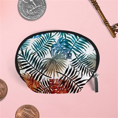 Gradient tropical leaves Accessory Pouch (Small)