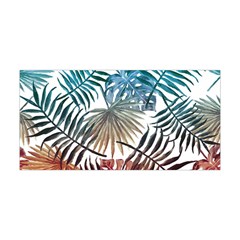 Gradient tropical leaves Yoga Headband