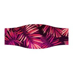 Pink tropical leaves Stretchable Headband