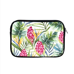 Tropical leaves and flowers Apple MacBook Pro 15  Zipper Case