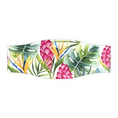 Tropical leaves and flowers Stretchable Headband