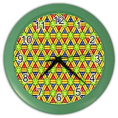 Grammer 9 Color Wall Clock by ArtworkByPatrick