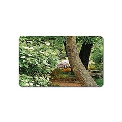 Garden Of The Phoenix Magnet (name Card) by Riverwoman