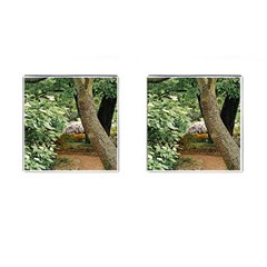 Garden Of The Phoenix Cufflinks (square) by Riverwoman