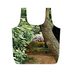 Garden Of The Phoenix Full Print Recycle Bag (m) by Riverwoman