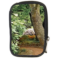 Garden Of The Phoenix Compact Camera Leather Case by Riverwoman